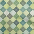 thumbnail image 1 of oneOone Cotton Poplin Lime Fabric Check Sewing Material Print Fabric By The Yard 56 Inch Wide, 1 of 4