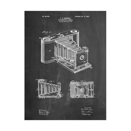 - Kodak Pocket Folding Camera Patent Print Wall Art By Cole Borders