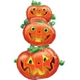thumbnail image 2 of Burton & Burton 61" Stacking Pumpkins Balloon, 2 of 2