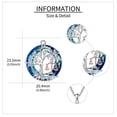 thumbnail image 3 of Lady Justice Necklace Sterling Silver Scales of Justice Jewelry Lawyer Graduation Gifts, 3 of 5