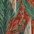 thumbnail image 5 of Orinice Decorative Bath Curtain Succulent Beauty Tropical Flowers Tonal Jungle Leaves Bird Paradise Nature Botanical Design Spring Waterproof Shower Curtain Bathroom Accessories  60x72, 5 of 7