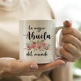 thumbnail image 3 of Abuela Gifts,Gifts For Grandma, Abuela Gifts In Spanish,Best Grandma Ever La Mejor Abuela Mug,Best Grandma Ever Coffee Mug 11 Ounce,Grandma Gifts, 3 of 6