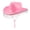 Pink, variant on HUANLEDASH Cowgirl Hat Rhinestone Tassel Decor Country Music Party Headwear Wide Brim Felt Hat Western Cowboy Cap with Belt Buckle for Parties And Festivals