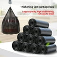 thumbnail image 3 of Automatic Closing Home Kitchen General Plastic Bag Thickened Drawstring Garbage Bag Household Disposable Black Garbage Bag, 3 of 3
