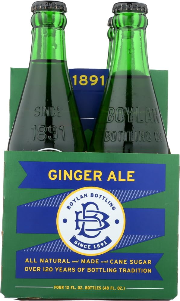 Boylan Ginger Ale, 12 Ounce (12 Glass Bottles)