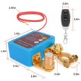 thumbnail image 4 of High Temperature Resistance Battery Cut Off Switch 500A Peak Current, Wide for 6-14V Vehicles, Remote Control, 4 of 9
