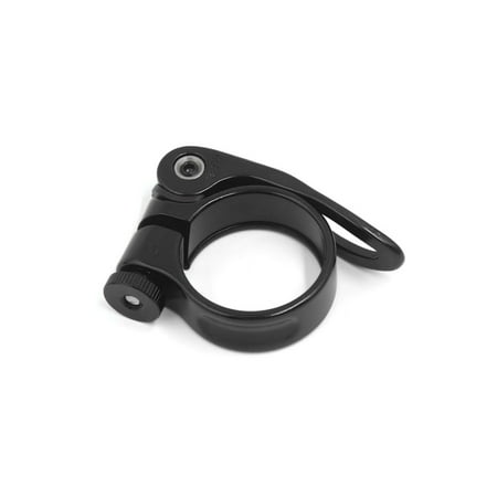 - 34.9mm Quick Release Style MTB Bike Bicycle Cycling Saddle Post Clamp Black