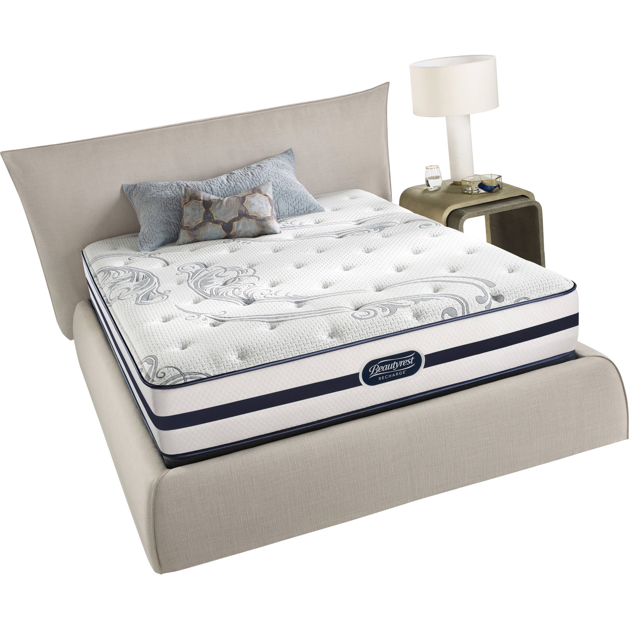 Simmons Beautyrest 8 in. Quilted Pocketed Coil Innerspring Futon