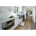 thumbnail image 3 of Bibb Home  18 x 30 in. Anti Fatigue Foam Kitchen Mat, Coffee Relax - Pack of 2, 3 of 3
