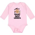 thumbnail image 3 of Inktastic Monkey I Love Hanging out with My Great Grandpa Boys or Girls Long Sleeve Baby Bodysuit, 3 of 5