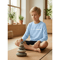 thumbnail image 7 of PureChapter 4 Pack Boys T Shirts Mixed Graphic Long Sleeve Crew Neck T-Shirts for 7-15 Years, 7 of 7