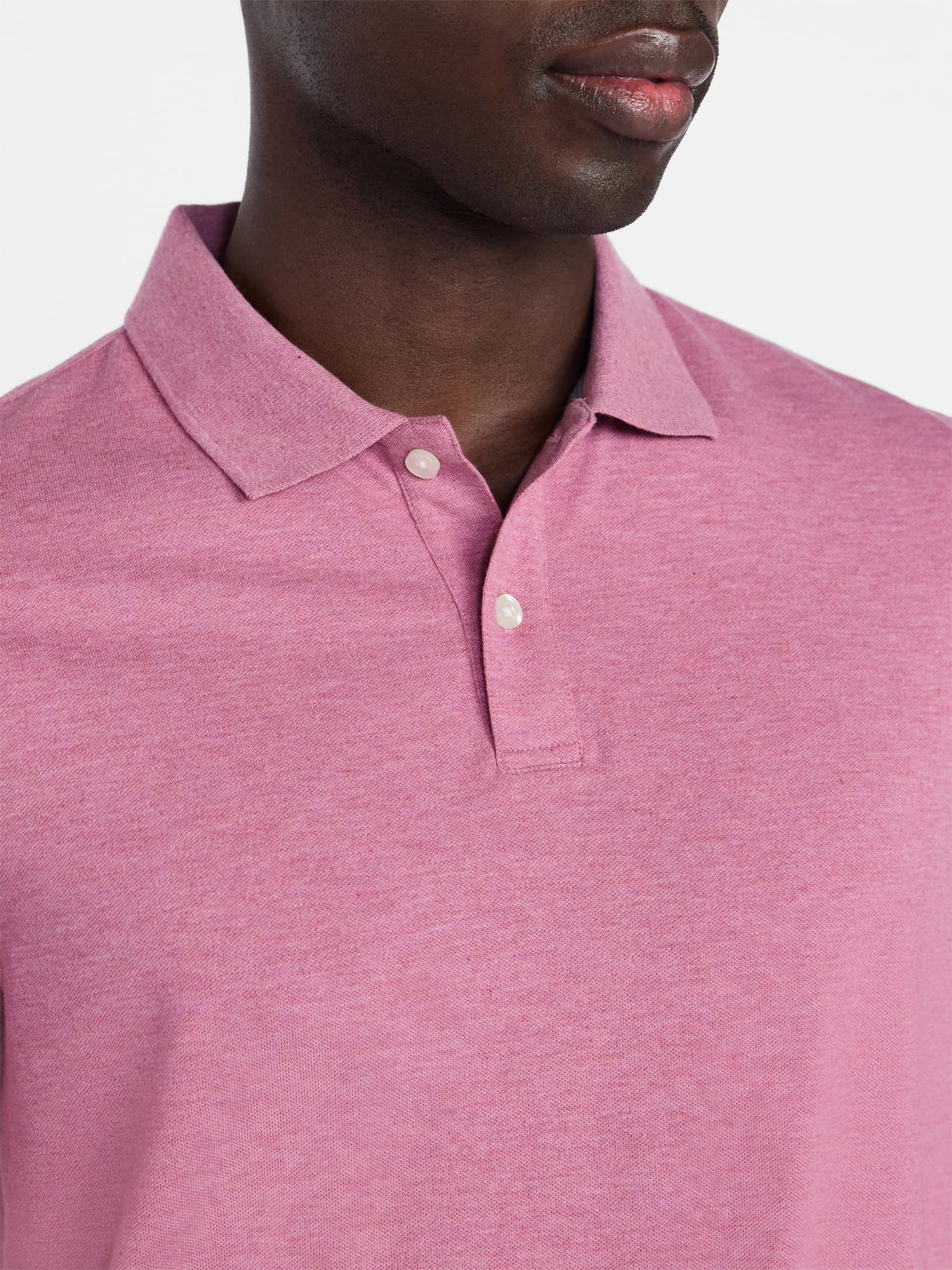 George Men's & Big Men's Classic Fit Pique Polo with Short Sleeves, Sizes XS-5XL, LT-3XLT