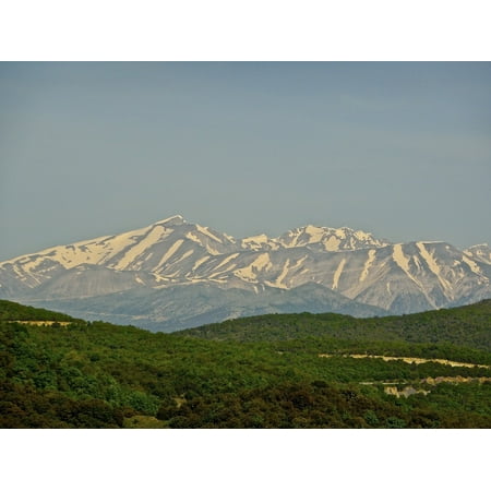 - Canvas Print Scenic Mountains Landscape Snow Scenery Natural Stretched Canvas 10 x 14