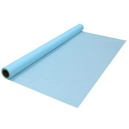 

1 - Party Essentials 40 X 100 Heavy Duty Plastic Banquet Rolls - Light Blue