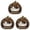 A*3, variant on YardChic 1Pc Wooden Fall Pumpkins Decorations for Home Office Indoor, 2D Cute Multi Layered Pumpkin Block Signs, Thanksgiving Table Decor, Harvest Tabletop Decoration, Halloween Home Display