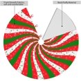 thumbnail image 3 of Easter Eggs Colorful Flowers 36 Inch Christmas Tree Skirt Round Winter Snow Suitable for Christmas Xmas Halloween Holiday Party Decor Decoration Occasion, 3 of 6