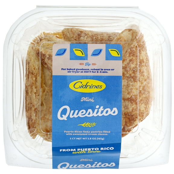 Cidrines, Mini Quesito, 5 Count, Ready to Eat, Shelf Stable