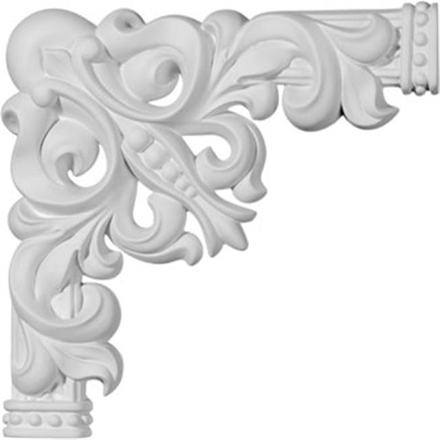 Ekena Millwork PML11X11NE 11 In. W X 11 In. H Architectural Nexus Panel Moulding Corner