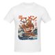 thumbnail image 3 of Camisetas de lujo The Great Ramen Off Kanagawa para hombre, camisas con estampado de verano, ropa de calle de algodón de alta calidad, tallas S a 6XL, 3 of 5