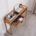 thumbnail image 2 of Boahaus Kettlewell Modern Computer Desk with USB Ports and Storage for Small Spaces, 2 of 11