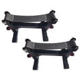 thumbnail image 2 of jinwen 2Pcs Deadlift Racks Barbells Jack 5 Level Easily Load Deadlift Black Strap, 2 of 8