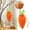 Green1, variant on Easter Bunny Ear Carrot Candy Bags - Flock Drawstring Pouches with Rabbit & Egg Design, Holiday Treat Holders for Party Favors & Egg Hunts
