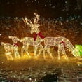 thumbnail image 4 of Christmas Deer Outdoor Decorations Lighted Reindeer 1 PC, Family Outdoor Christmas Yard Decoration, Large Holiday Lighted Deer Set for Yard Art Indoor Outdoor Lawn Decor, 4 of 7