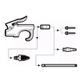 thumbnail image 2 of Kit Accesorios Aire Para Compresor Con Manguera 20 Piezas Lab.G, Plata Dorado, 2 of 5