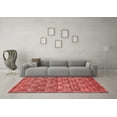 thumbnail image 3 of Ahgly Company Indoor Rectangle Abstract Red Contemporary Area Rugs, 2' x 4', 3 of 4