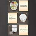thumbnail image 4 of 9.9-14.3Lbs Rice Dispenser, 6 Grid Kitchen Food Storage Container 360 Rotation Dry Food Dispenser With Measuring Cup, Cereal Dispenser Pantry Organization Grain Storage For Snack, 4 of 8