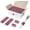 Burgundy, variant on ANHXN Standard Napkin Band, Paper Napkin Rings Self Adhesive