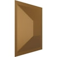 thumbnail image 2 of Ekena Millwork 11 7/8"W x 11 7/8"H Diane EnduraWall Decorative 3D Wall Panel, Bright Coat Gold (12-Pack for 11.76 Sq. Ft.), 2 of 6