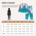 thumbnail image 6 of Junzan Lighthouse Sea Port Print Womens Pajama Sets,Long Sleeve Button Down For Women Pjs 2 Piece, 6 of 9