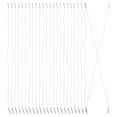 thumbnail image 1 of CATIEBYE 25pcs Elastic Strap For Mask White Polypropylene Fixing Masks Camping, 1 of 8
