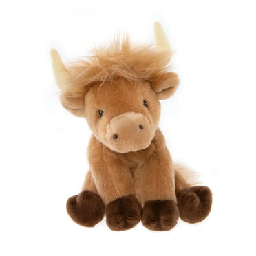 Charlie Bears Cuddle Cub Highland Cow Plush Teddy Toy Soft Stuffed Animal Bear Cute