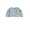 thumbnail image 4 of Emy Dola Baby Boys' One-Piece Footies 100% Cotton Bodysuit For 0-12M Infant Long Sleeve Zipper Onesies Newborn Spring Fall Romper Outfits, 4 of 7
