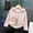 Pink, variant on NAISIBABY Girls T-Shirt with Hooded (3-10T), Fashion Prints Long Sleeve Soft Cotton Kids Casual Spring Tops Pink 6T