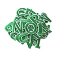 thumbnail image 2 of Parches Strade Fareast Limited bordados decorativos para faldas Ropa Mochilas Verde, 2 of 8