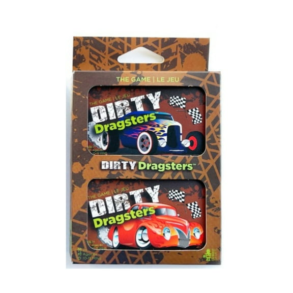 Tin Robot Games Dirty Dragsters - Blue & Orange Decks New