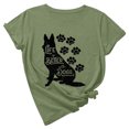 thumbnail image 2 of Pntutb Camiseta de manga corta con estampado de animales y cuello redondo suelto a la moda de verano para mujer Pntutb Pntutb-6690, 2 of 7