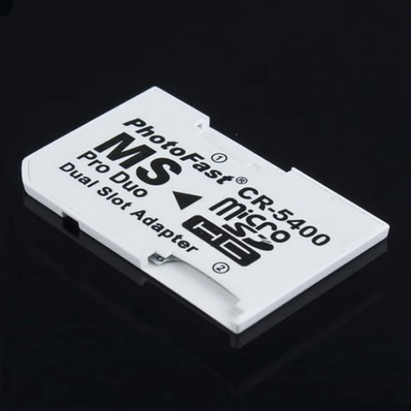 Micro SD TF to Memory Stick MS Pro Duo for PSP 1000/2000 / 3000 Card Dual 2 Slot Adapter Converter CR-5400 CR5400,4 pcs