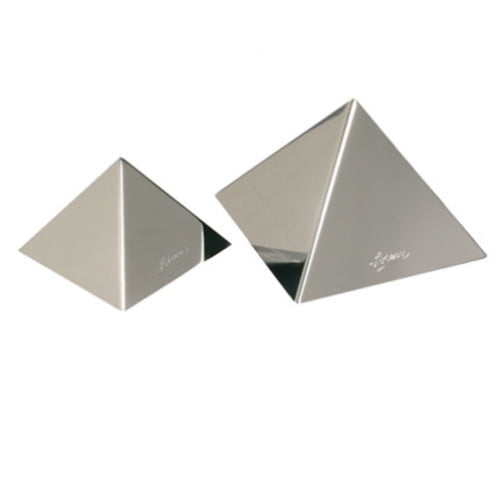 4.75 by 3.25-Inches High Ateco Stainless Steel Large Pyramid Mold 