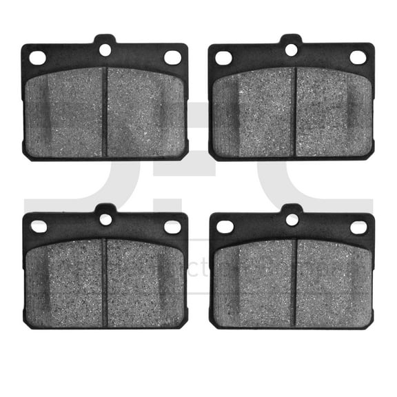Dynamic Friction Company 5000 Advanced Brake Pads - Semi Metallic 1551-0101-00-Front Set