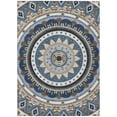thumbnail image 2 of Addison Rugs Chantille Indoor/Outdoor Transitional Geometric Denim Machine Washable Rectangle Rug, 10' x 14', 2 of 8