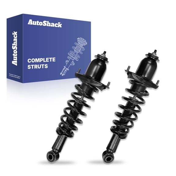 AutoShack Rear Complete Strut & Coil Spring | Replacement for 2014-2019 Toyota Corolla | 2-PC
