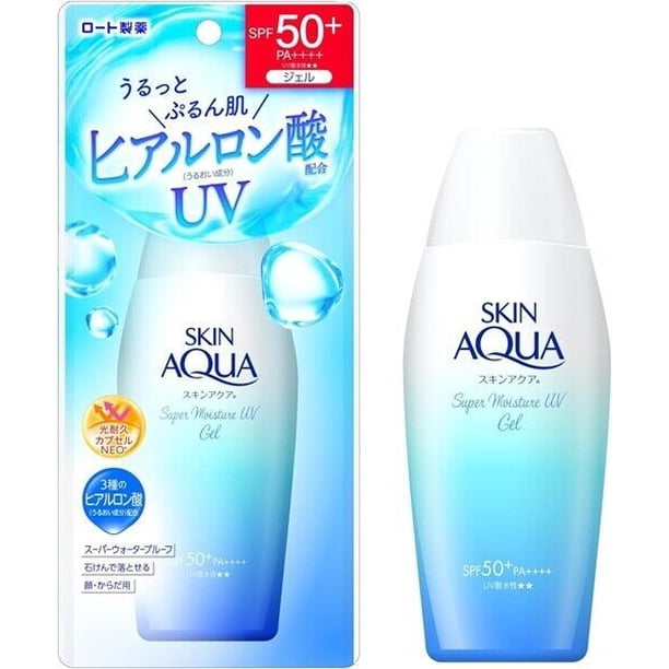 Protector solar Skin Aqua Super Moisture UV Gel SPF50+ PA++++ 110 ml