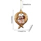 thumbnail image 3 of Adornos colgantes de Navidad, decoraciones navideñas, regalos de Navidad, decoración familiar religiosa navideña, pesebre, María, adornos para árbol de Navidad, adornos colgantes de resina de Jesús, 3 of 4