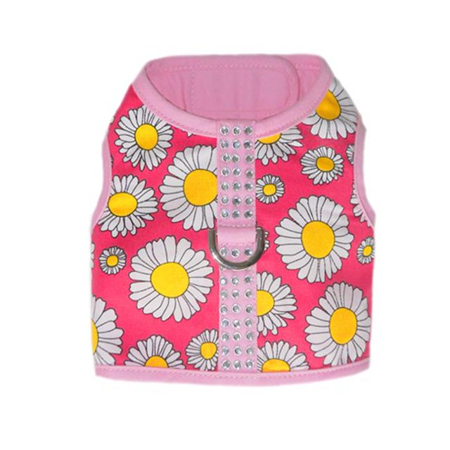 Pooch Outfitters PDHP-XL Daisy Harness, Pink - Extra Large