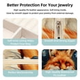 thumbnail image 3 of Fox Travel Portable Square Organizer Box: Earring Organizer & Jewelry Display for Girls and Women, 3 of 6