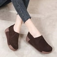 thumbnail image 6 of Fesfesfes Women Dress Shoes Round Toe Fashion Thick-soled Rocking Shoes Lightweight Shoes Comfortable Mother Shoes Casual Synthetic Shoes 42(9), 6 of 6